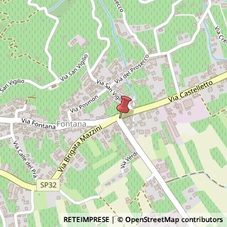 Mappa Via Giuseppe Verdi, 1, 31010 Farra di Soligo, Treviso (Veneto)