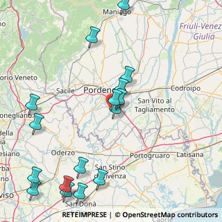 Mappa Via Enrico Fermi, 33082 Azzano Decimo PN, Italia (20.55938)