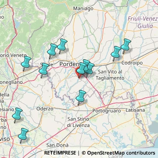 Mappa Via Enrico Fermi, 33082 Azzano Decimo PN, Italia (16.32)