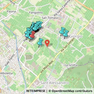 Mappa Via Grez, 38062 Arco TN, Italia (0.44286)