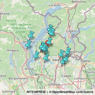 Mappa 21030 Cuvio VA, Italia (9.85556)