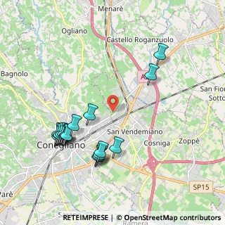 Mappa Via Longhena, 31020 San Vendemiano TV, Italia (2.14722)