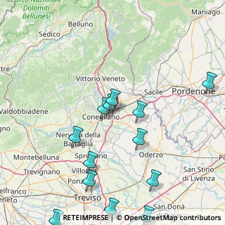 Mappa Via Visnadello, 31020 San Vendemiano TV, Italia (19.69385)