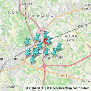 Mappa Via Visnadello, 31020 San Vendemiano TV, Italia (1.27833)