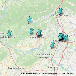 Mappa Via Buonabitacolo, 31053 Pieve di Soligo TV, Italia (8.549)