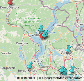 Mappa Via A. Rosmini, 21014 Laveno-Mombello VA, Italia (30.66278)