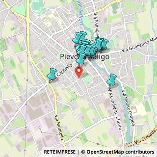Mappa Via XXV Aprile, 31053 Pieve di Soligo TV, Italia (0.332)