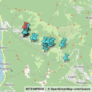 Mappa Via Case Sparse, 22020 Zelbio CO, Italia (1.46667)