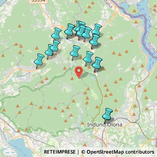 Mappa Parco Regionale Campo dei Fiori, 21030 Bedero Valcuvia VA, Italia (3.8565)