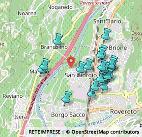 Mappa Via Europa, 38068 Rovereto TN, Italia (0.883)