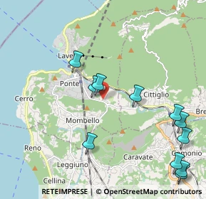 Mappa Via Famiglia Revelli, 21014 Laveno-Mombello VA, Italia (2.47636)