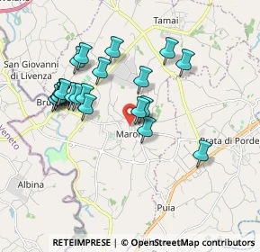 Mappa Via Venti Settembre, 33070 Brugnera PN, Italia (1.7065)