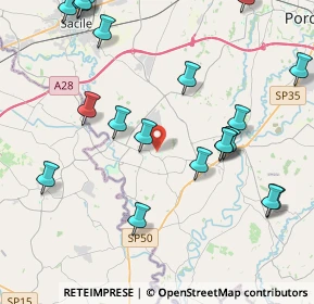 Mappa Via Venti Settembre, 33070 Brugnera PN, Italia (5.014)