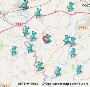 Mappa Via Venti Settembre, 33070 Brugnera PN, Italia (4.81133)