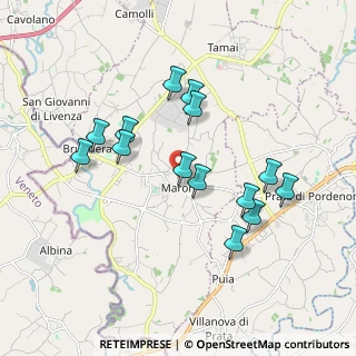 Mappa Via 20 Settembre, 33070 Brugnera PN, Italia (1.71214)