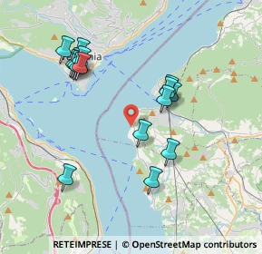 Mappa Lungolago Perabò, 21014 Laveno-Mombello VA, Italia (3.73438)