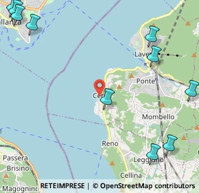 Mappa Lungolago Perabò, 21014 Laveno-Mombello VA, Italia (3.36909)