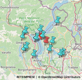 Mappa Lungolago Perabò, 21014 Laveno-Mombello VA, Italia (11.29467)