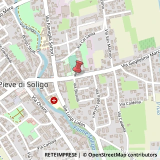Mappa Via Guglielmo Marconi, 16, 31053 Pieve di Soligo, Treviso (Veneto)
