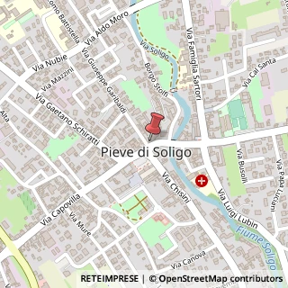 Mappa Piazza Balbi Valier, 2, 31053 Pieve di Soligo, Treviso (Veneto)