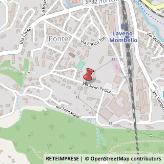Mappa Via Silvio pellico, 15, 21014 Laveno-Mombello, Varese (Lombardia)
