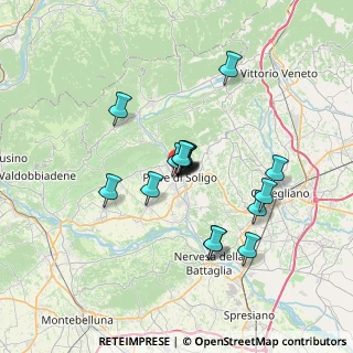 Mappa Via Gaetano Schiratti, 31053 Pieve di Soligo TV, Italia (5.35)