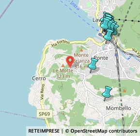 Mappa Via del Navello, 21014 Laveno-Mombello VA, Italia (1.3265)