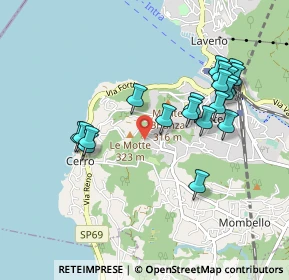 Mappa Via del Navello, 21014 Laveno-Mombello VA, Italia (0.9235)