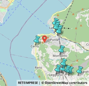 Mappa Via del Navello, 21014 Laveno-Mombello VA, Italia (2.27929)