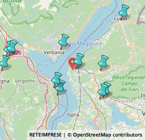 Mappa Via del Navello, 21014 Laveno-Mombello VA, Italia (8.95545)