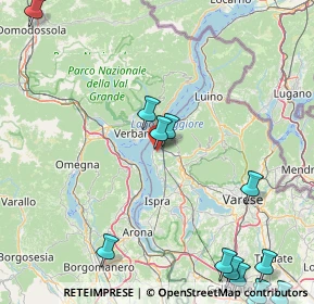 Mappa Via del Navello, 21014 Laveno-Mombello VA, Italia (30.26)