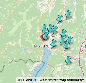 Mappa Località Roncaglie, 38066 Riva del Garda TN, Italia (6.01231)
