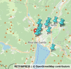 Mappa Località Roncaglie, 38066 Riva del Garda TN, Italia (2.82333)