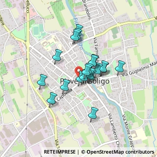 Mappa ​Via Zanzotto, 31053 Pieve di Soligo TV, Italia (0.3155)