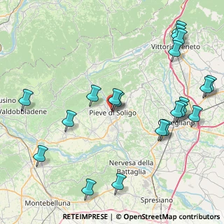 Mappa ​Via Zanzotto, 31053 Pieve di Soligo TV, Italia (10.342)