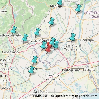 Mappa Via Piagno, 33082 Azzano Decimo PN, Italia (15.50692)