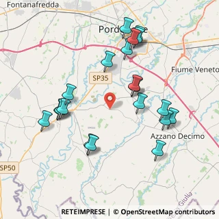 Mappa Via Piagno, 33082 Azzano Decimo PN, Italia (4.071)