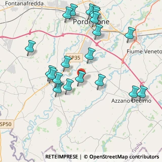 Mappa Via Piagno, 33082 Azzano Decimo PN, Italia (4.4215)