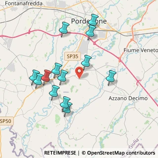 Mappa Via Piagno, 33082 Azzano Decimo PN, Italia (3.81308)
