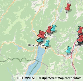 Mappa Via Monte D'Oro, 38066 Riva del Garda TN, Italia (8.5145)