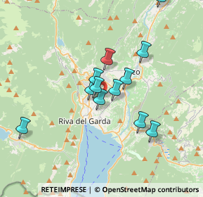 Mappa Via Monte D'Oro, 38066 Riva del Garda TN, Italia (2.99833)