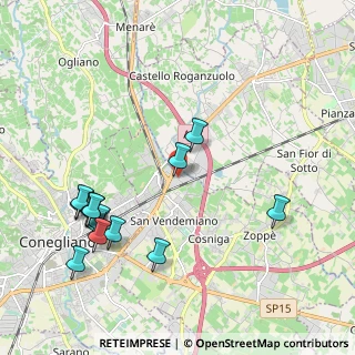 Mappa Via Friuli, 31020 San Vendemiano TV, Italia (2.29929)