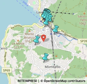 Mappa Via Silvio Pellico, 21014 Laveno-Mombello VA, Italia (0.898)