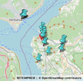 Mappa Via Silvio Pellico, 21014 Laveno-Mombello VA, Italia (3.131)