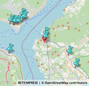 Mappa Via Silvio Pellico, 21014 Laveno-Mombello VA, Italia (5.06917)