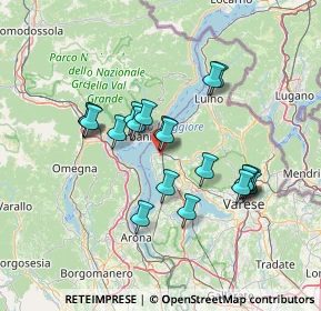 Mappa Via Silvio Pellico, 21014 Laveno-Mombello VA, Italia (12.118)