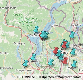 Mappa Via Silvio Pellico, 21014 Laveno-Mombello VA, Italia (16.14211)