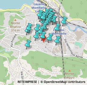 Mappa Via Silvio Pellico, 21014 Laveno-Mombello VA, Italia (0.37241)