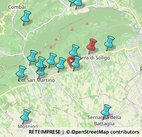 Mappa Via Rui Stort, 31010 Farra di Soligo TV, Italia (2.14)