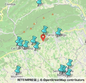 Mappa Via Rui Stort, 31010 Farra di Soligo TV, Italia (2.41846)